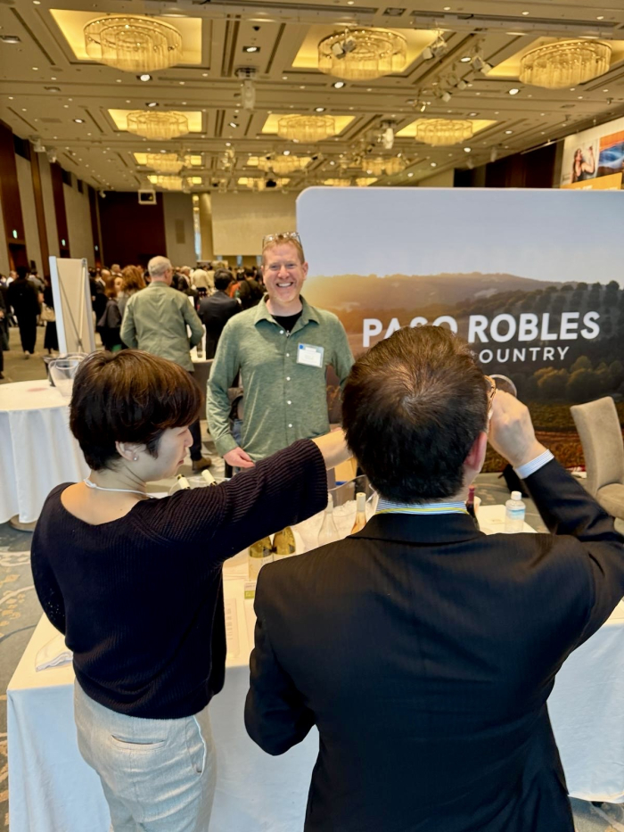 With Yoko at Tokyo tasting