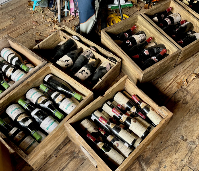 Wines from outside cellar