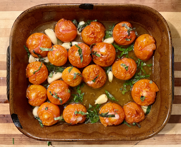 Vermont Dinner - Tomatoes
