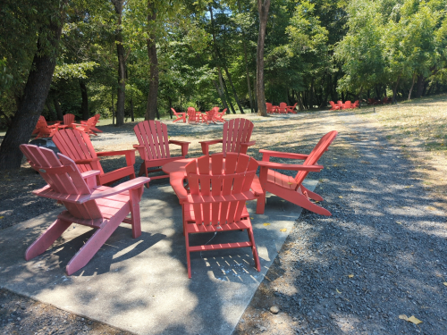 Seating at Truett Hurst