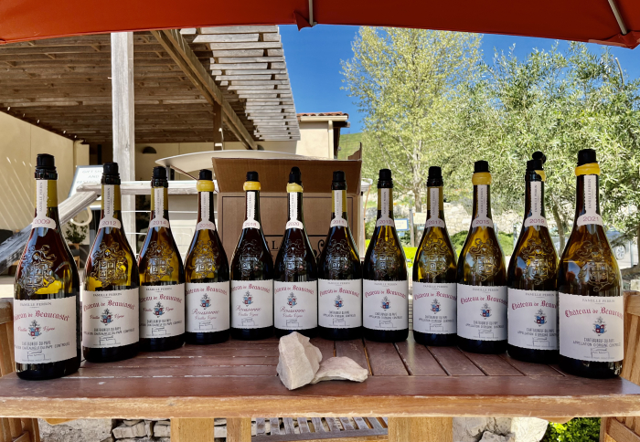 Beaucastel Blanc Vertical