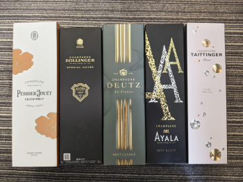 Thanksgiving 2022 - Champagnes from Ian's trip