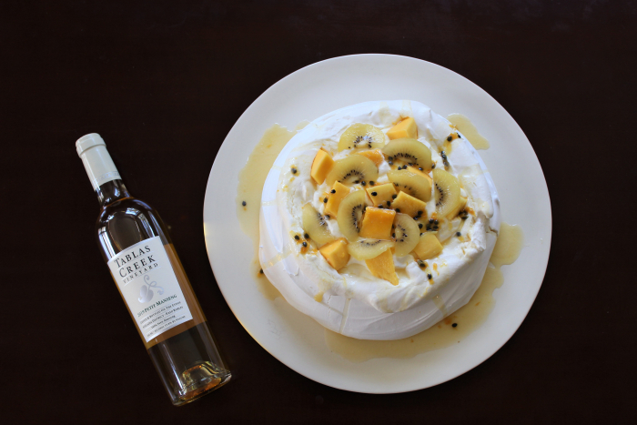 Petit Manseng and Pavlova