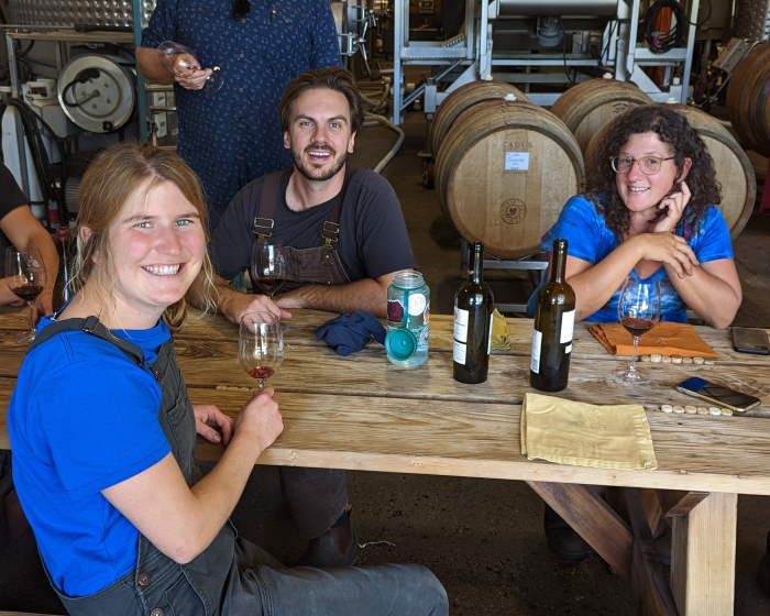 Three Tablas Creek interns