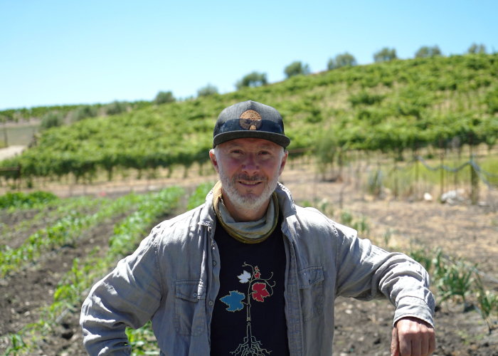 Gustavo smiling in the garden Gustavo smiling in the garden