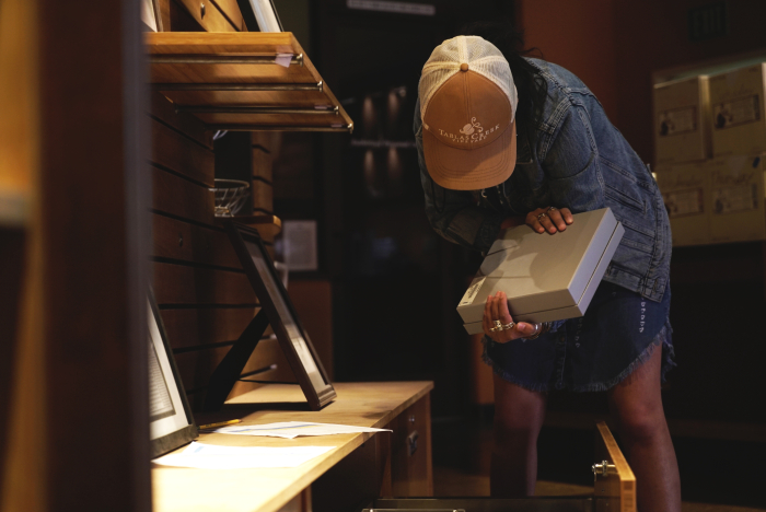 Rumyn Purewal at work