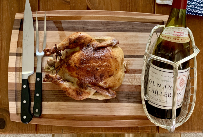 Roast Chicken and Volnay