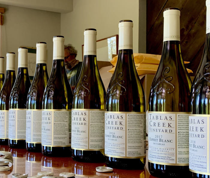 Esprit Blanc bottles