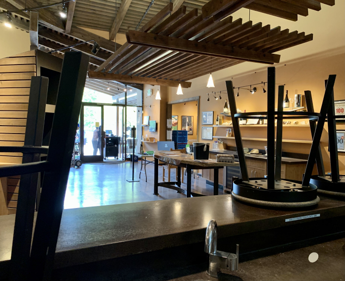 Closed TR Looking Toward Door