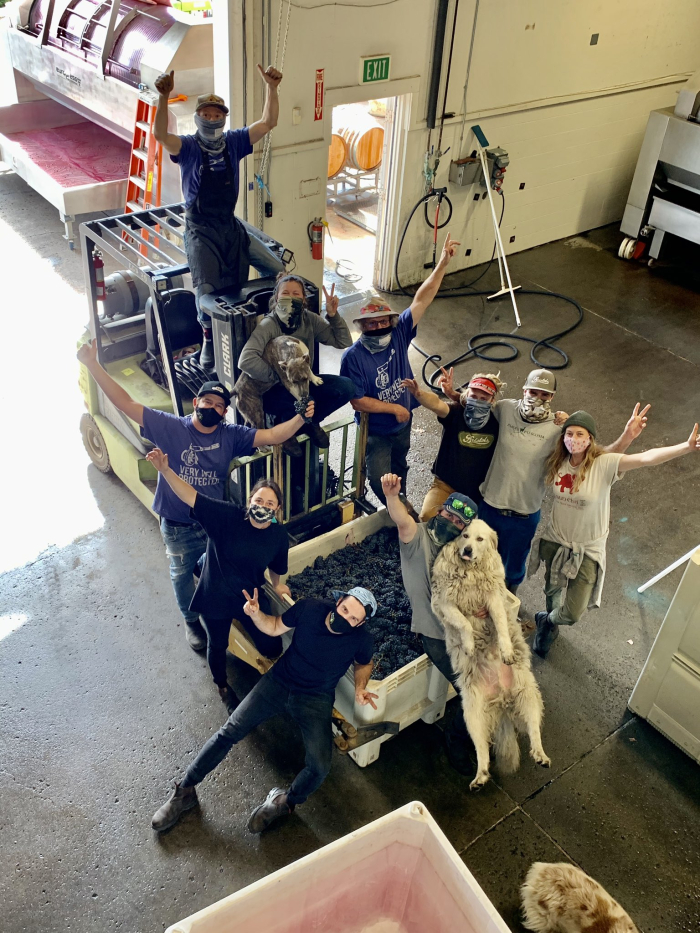 Last bin of 2020 harvest