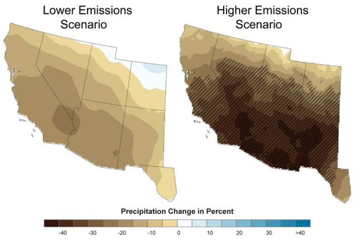 Southwest-precip-change