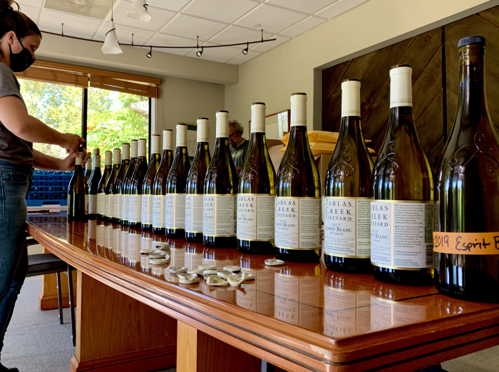 Amanda opening Esprit Blanc