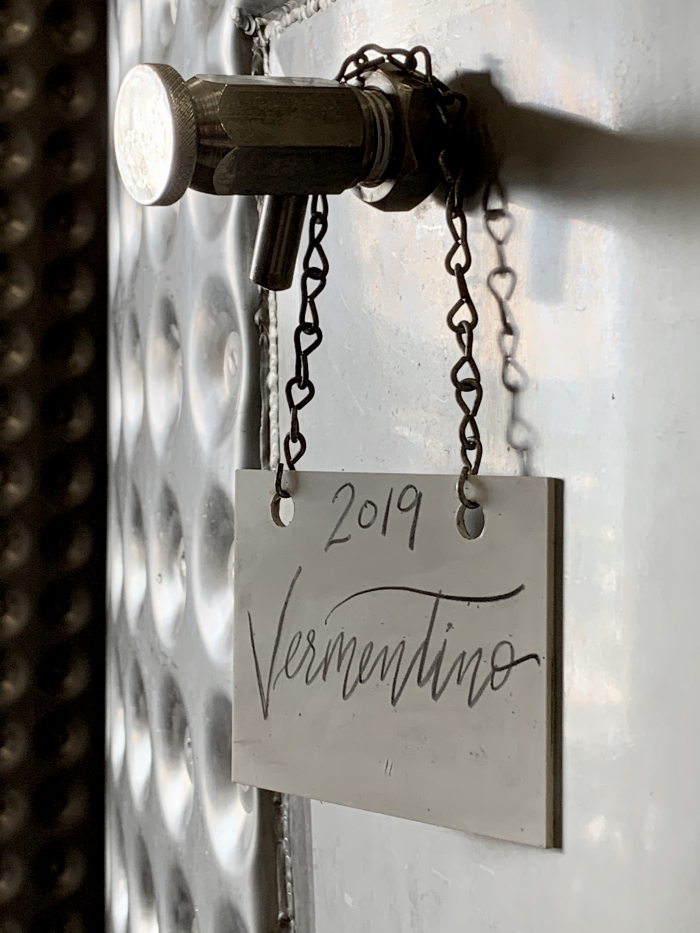 2019 Vermentino in tank