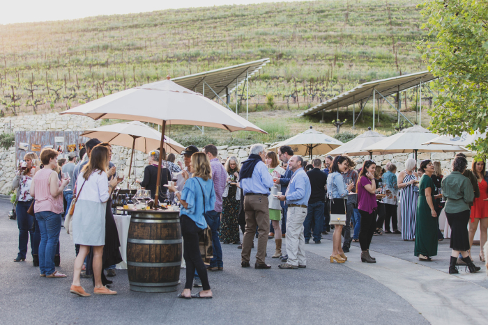 Tablas Creek 30th Anniversary Party - Food and Solar Panels