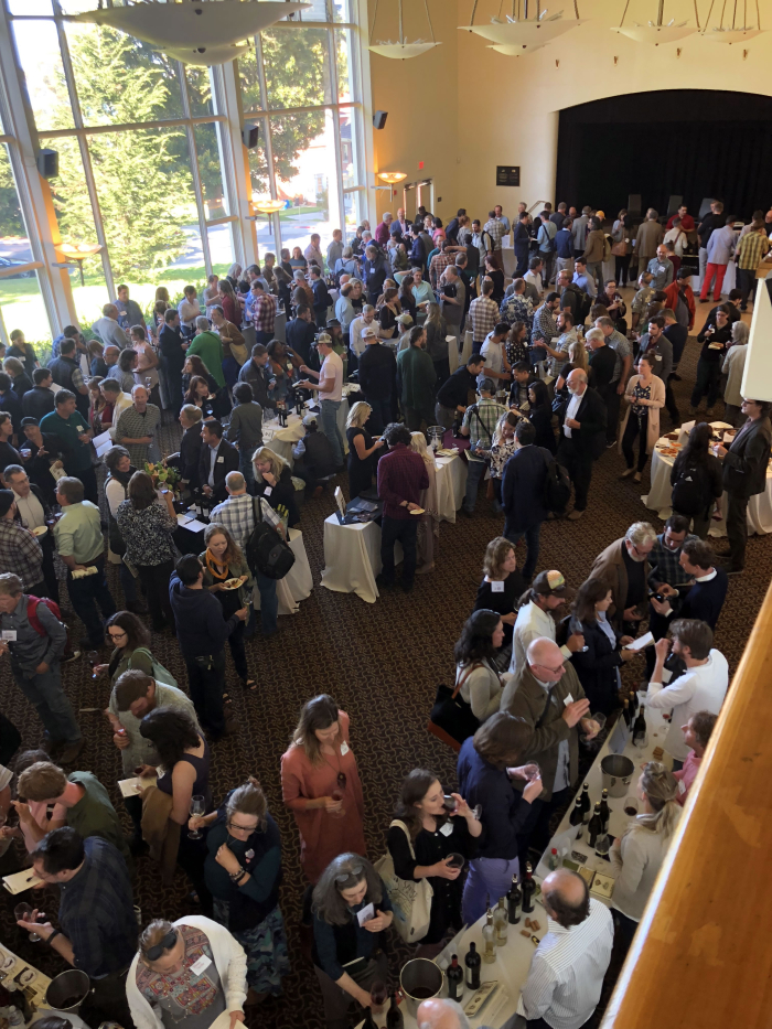 Biodynamic conference crowd