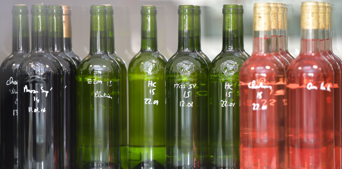 Stock photo - wines in lab