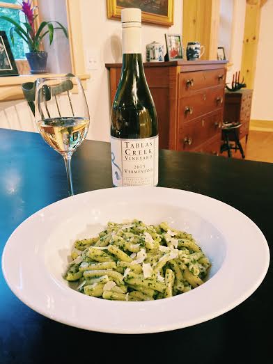 Vermentino and Pasta