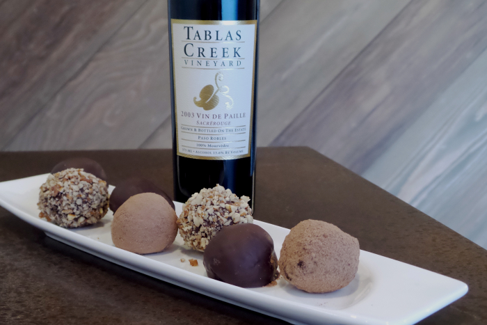 Bottle & truffle Horz Bottle & truffle Horz