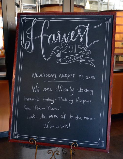 First day of harvest 2015 sign edited