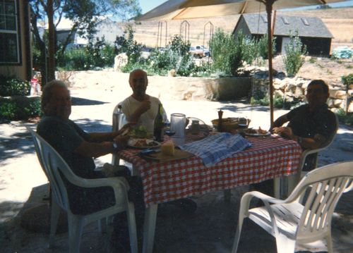 RZH, DH and JPP at lunch