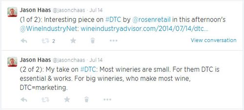 Direct sales tweets 1