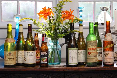 RZH - bottles on porch