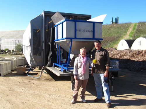 Olive mobile press yves and clotilde julien
