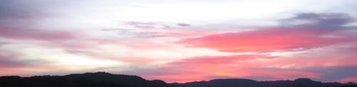 Sunset panorama 1