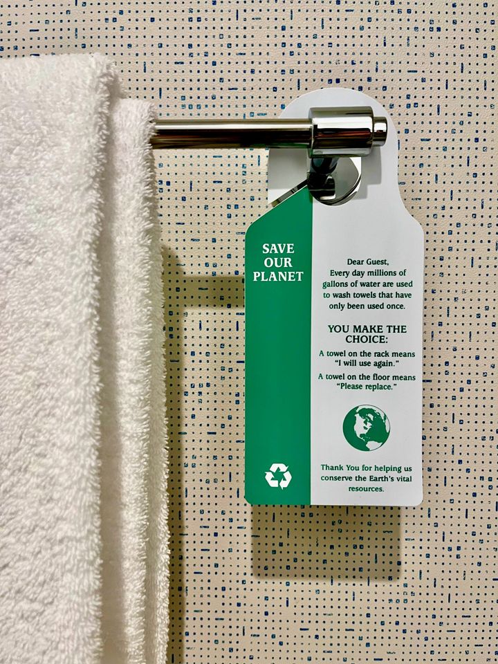 Sustainability, Hotel Towels, and the One Block Challenge