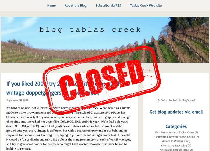 A Farewell to Typepad