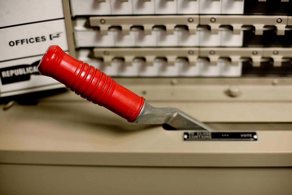 Tampering with voting equipment