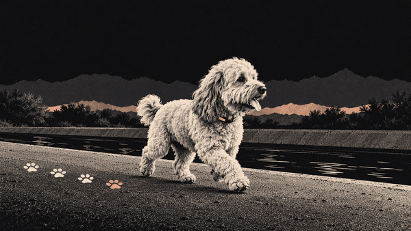 Field report: the Arizona Canal gets four of four paws