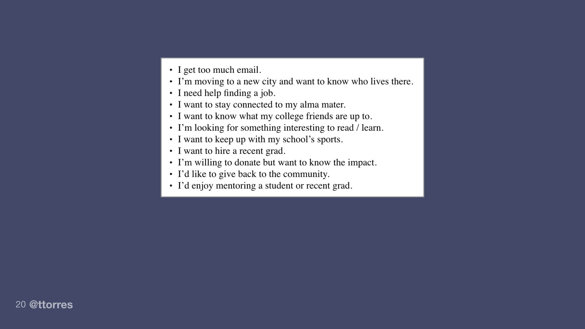 The image depicts the same list that is listed in the body of the text immediately following the image.