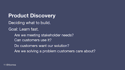 Are we solving a problem that customers care about?