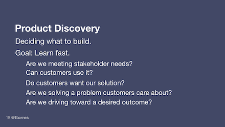 Are we driving toward a desired outcome?