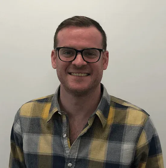 A headshot of Chris Hockley