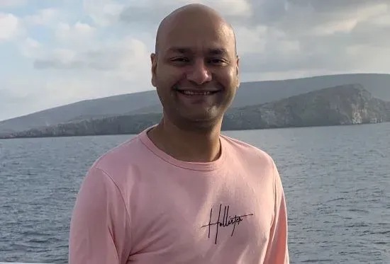 A headshot of Himanshu Swaroop.