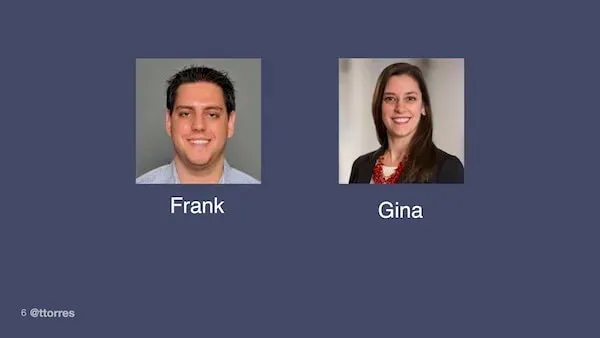 Meet Frank and Gina