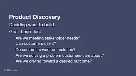 Are we driving toward a desired outcome?