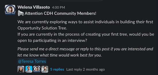 Product in Practice: Learning to Interview Continuously