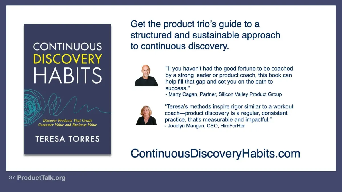 Writing a Book: How Continuous Discovery Helped Me Write a Better Book