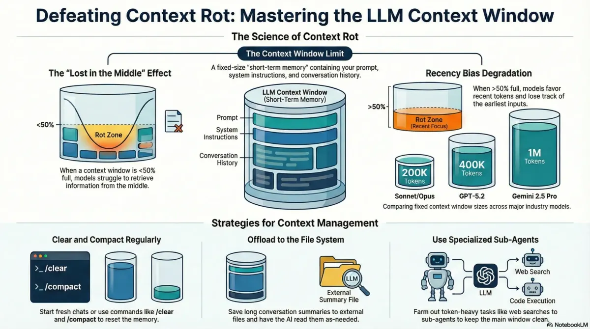 Context Rot: Why AI Gets Worse the Longer You Chat (And How to Fix It)