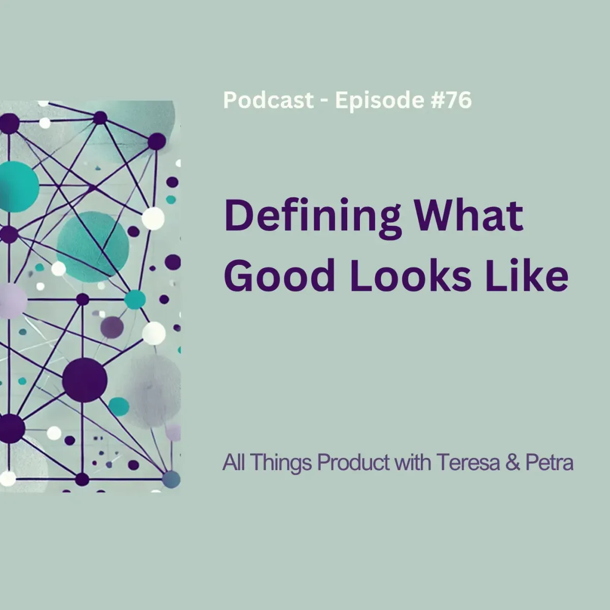 Defining What Good Looks Likes - All Things Product Podcast with Teresa Torres & Petra Wille