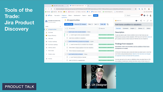 Tools of the Trade: Switching from Miro to Jira Product Discovery for Opportunity Solution Trees