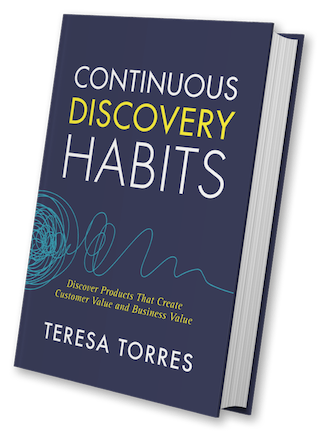 An image of the Continuous Discovery Habits book.