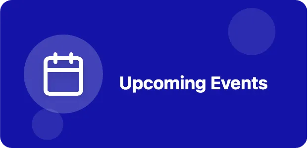 Upcoming Events