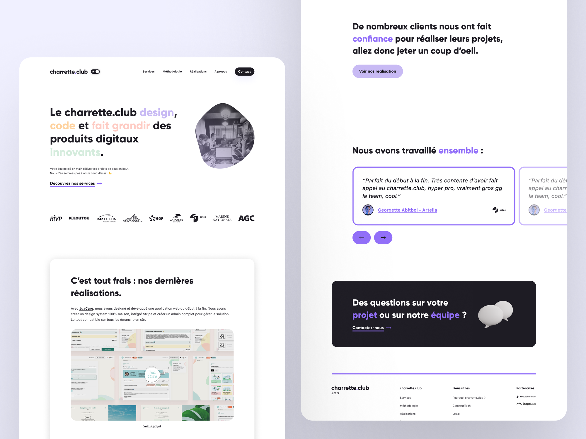 Site internet du charrette.club