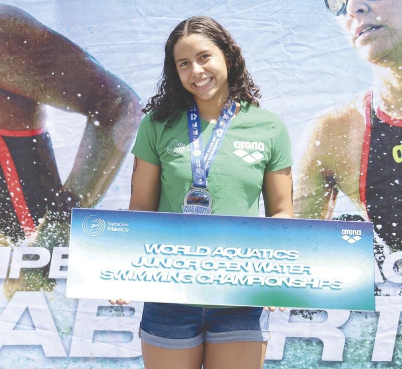 ¡MARISELA ESCOBAR AL MUNDIAL DE AGUAS ABIERTAS!