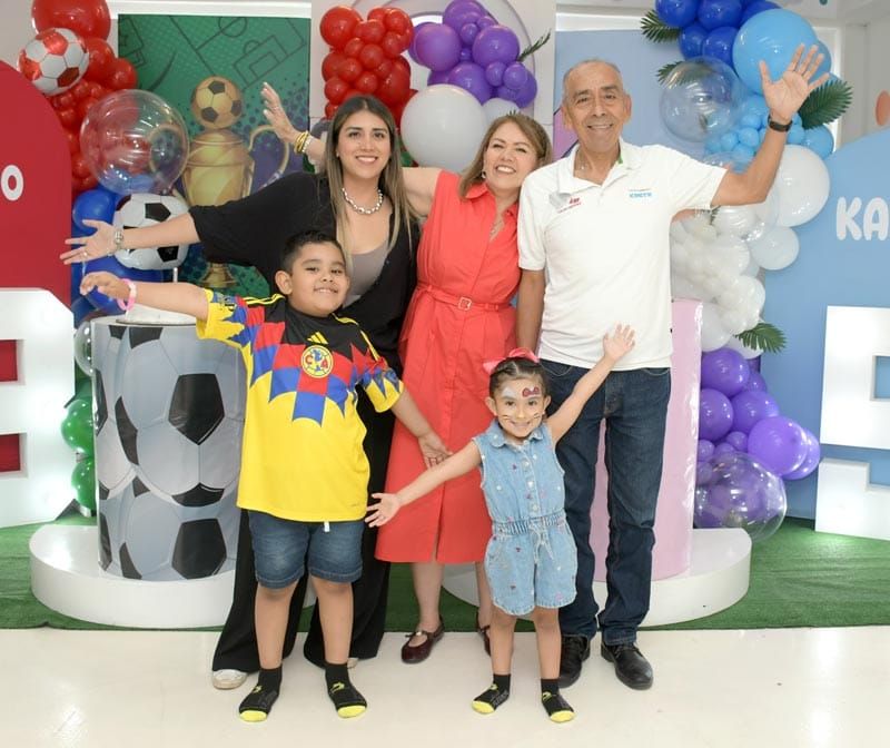 KAREN Y JOSÉ FERNANDO FESTEJAN SUS CUMPLEAÑOS