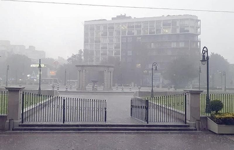 ¡CAE GRANIZADA EN CDMX!
